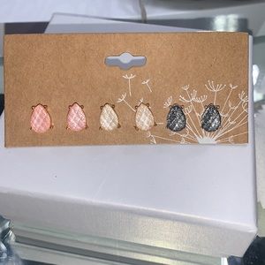 Set of three Earrings